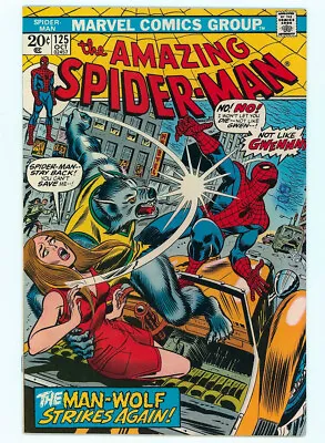 Buy Amazing Spider-Man 125 Man-Wolf Origin HIGH GRADE • 83.95£