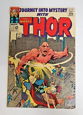 Buy Journey Into Mystery The Mighty Thor #121 Silver Age 1965 Absorbing Man Loki • 27.70£