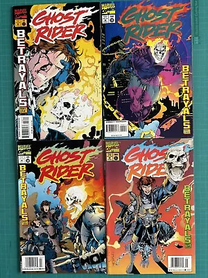 Buy Ghost Rider Vol 2 #58, 59, 60, 61 Betrayals Pt 1-4 Full Story VF/NM (1995) • 15£