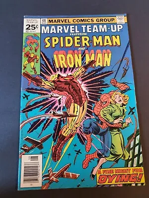 Buy Marvel Team-Up 48 With Spider-Man And Iron Man  A Fine Night For Dying!   • 11.92£