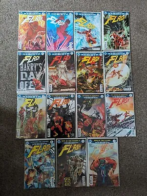Buy 15x The Flash DC Rebirth Job Lot Bundle Godspeed 1 2 3 4 5 6 7 8 9 • 25.99£