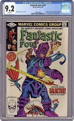 Buy Fantastic Four #243D CGC 9.2 1982 4186449009 • 51.42£