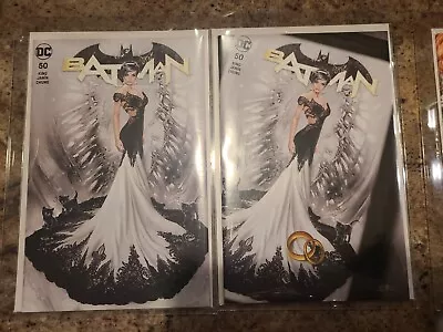 Buy Batman #50 Natali Sanders Wedding Dress Trade Variant 2 Different Covers • 43.97£