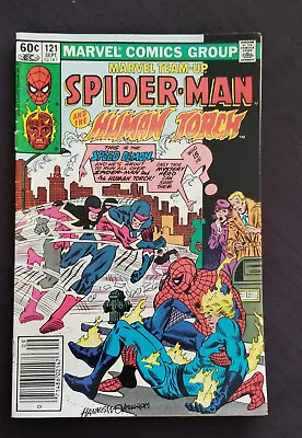 Buy Marvel Team-Up #121 Spider-Man Frog Man (1982) 117a • 6.36£