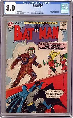 Buy Batman #159 CGC 3.0 1963 4080180009 • 132.10£