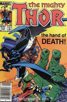 Buy Thor #343 Newsstand Edition (1966) Vf Marvel* • 14.95£