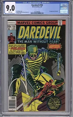 Buy Daredevil #150 CGC 9.0 VF/NM Key 1st Paladin 1978 Marvel Comics • 71.15£