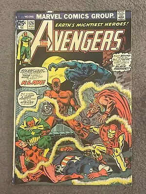 Buy Avengers #126 (RAW 5.0 - MARVEL 1974) Black Panther • 8£
