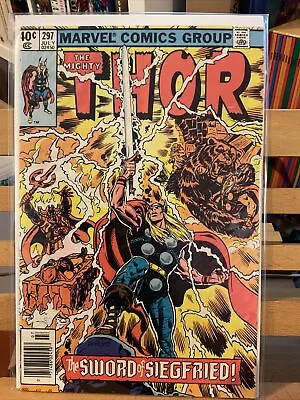 Buy The Mighty Thor #297  Marvel Comics 1980 • 3.95£