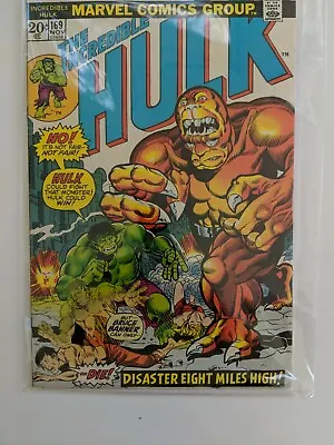 Buy Incredible Hulk (1st Series) #169 1973 , 6.5/7.0, Free Shipping! • 23.70£