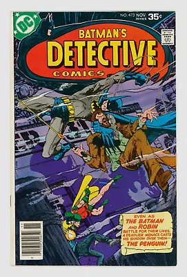 Buy Detective Comics #473 NM- 9.2 Versus The Penguin • 17.95£