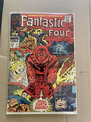 Buy Marvel Comics Fantastic Four #77 1968 Silver Age 6.0-7.0 • 25.75£