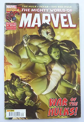 Buy The Mighty World Of Marvel #31 - Panini Comics UK February 2012 VF- 7.5 • 5.25£
