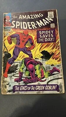 Buy Amazing Spiderman #40 - Back Issue - Marvel Comics - 1966 • 75£