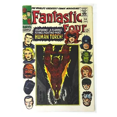 Buy Fantastic Four (1961 Series) #54 In Very Fine Minus Condition. Marvel Comics [i/ • 102.78£