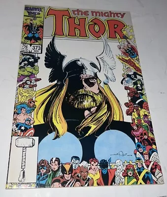 Buy The Mighty Thor #373 Marvel Comics 25th Anniversary Issue VF/NM Book 1983 • 9.43£