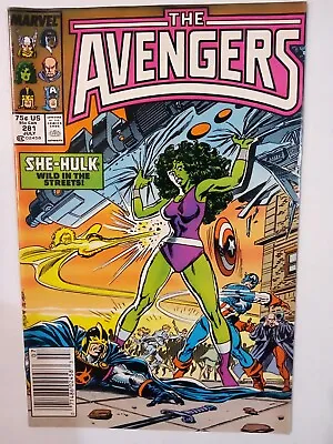 Buy Avengers #281 1987 Marvel Comics. Nice Vf+ Newstand. John Buscema. Tom Palmer  • 3.61£