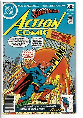 Buy Action Comics #487 (1978) Jose Louis Garcia-Lopez Cover • 3.96£
