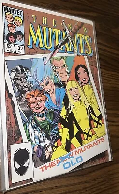 Buy THE NEW MUTANTS #32 (9.6) Marvel Comics/Valhalla!-Wolfsbane-Cannonball • 3.15£