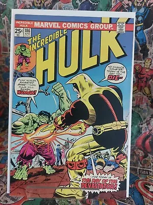 Buy Incredible Hulk #186 VF+ Marvel 1975 • 16.95£