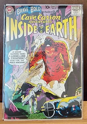 Buy Brave And The Bold 31 FN- 1st App Of Cave Carson 1960 Silver Age Mid Grade Beaut • 239.06£