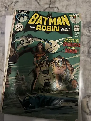 Buy Batman 235 DC 1971 Neal Adams 2nd Appearance Ra's AL Ghul Talia Solid Book!! • 64.34£