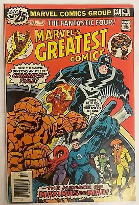 Buy Marvel’s Greatest Comics #64 (1976) Fantastic Four • 2.37£