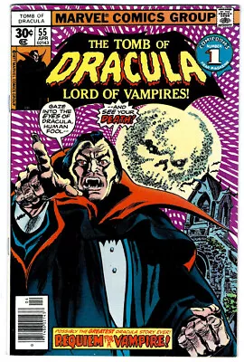 Buy THE TOMB OF DRACULA #55 In FN/VF Condition A 1976 Marvel Bronze Age Comic • 7.94£