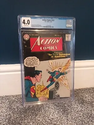 Buy Action Comics #223 CGC 4.0 Superman  1956 • 129£