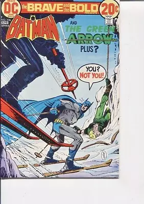Buy Brave And Bold 106 Nm+  Batman Green Arrow  1973 • 33.21£