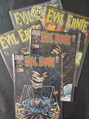 Buy Evil Ernie #6-10: Fear Itself, Christmas Evil, Trauma 1-3 (Chaos! Comics) • 25£