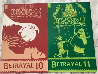 Buy Age Of Bronze 29 & 30 X2  Image Comics - Trojan War 2010 - 1 St Print Rare Hot • 4.99£