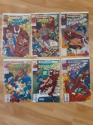 Buy Maximum Carnage Web Of 101 102 103 Spectacular 201 203 Spiderman 35-37 Plus!   • 39.53£