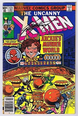 Buy Uncanny X-Men #123 VG Signed W/COA Chris Claremont 1979 Marvel Comics • 47.54£