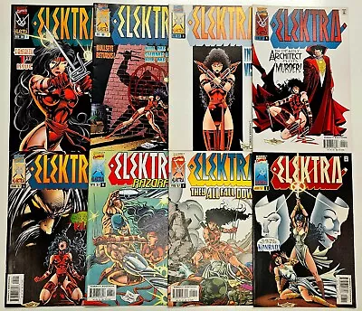 Buy Marvel Comics Elektra Key 8 Issue Lot 1 2 3 4 5 6 7 8 Full Set High Grade FN • 1.20£