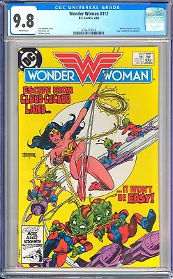 Buy WONDER WOMAN #312 CGC 9.8 1st ANTIOPE DC COMICS 1984 • 119.84£