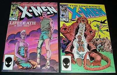 Buy Lot/2 VF 8.0, UNCANNY X-MEN 186 Barry W Smith,187 Forge,  NEW 1984 Combined Shpg • 7.27£