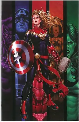 Buy Captain Marvel #16 Unknown Comics Exclusive Virgin Var (03/18/2020) • 11.19£