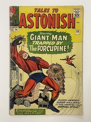 Buy Tales To Astonish #53. March 1964. Marvel. G/vg. 2nd App Of Porcupine! Uk Price! • 35£