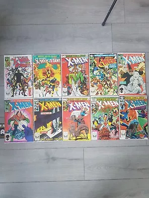 Buy UNCANNY X-MEN Marvel Comic Bundle X10 • 59.99£