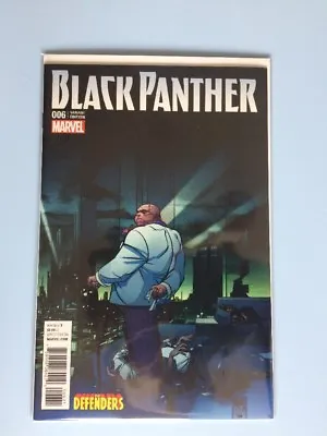 Buy Black Panther # 6 Defenders Variant Cover Marvel Comics NM 2017 • 3.69£