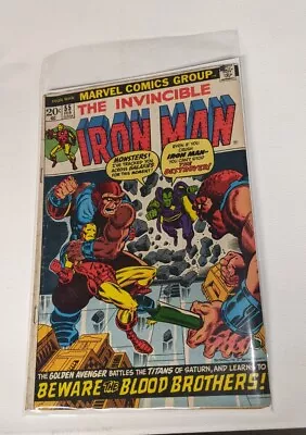 Buy Key Marvel 1973 IRON MAN 55 1st Thanos & 1st Drax Rare National Diamond Insert • 472.30£