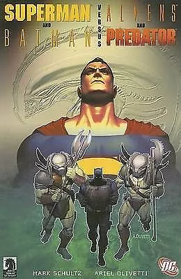 Buy Superman And Batman Vs. Aliens And Predator By Mark Schultz, Ariel Olivetti... • 25£