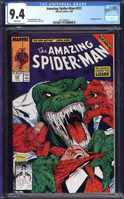 Buy Amazing Spider-man #313 Cgc 9.4 White Pages // Todd Mcfarlane Cover/art 1989 • 47.97£