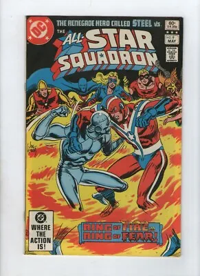 Buy DC Comics ALL STAR SQUADRON No 9 May 1982 60c USA • 4.24£