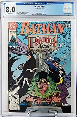 Buy 1990 Batman #448 Gradate CGC 8.0 D.C. Comics USA • 81.94£