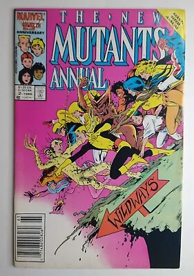 Buy Marvel Comics New Mutants Annual #2 1st (US) Appearances Betsy Braddock, Meggan • 54.56£