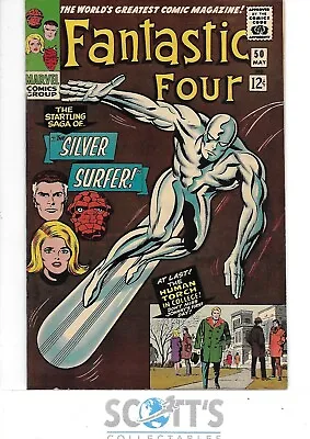 Buy Fantastic Four  #50  Vf   (restored) • 400£