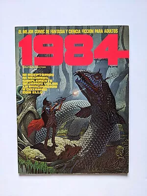 Buy 1984 #4 1979 Spain Patrick Woodroffe Dick Matena Esteban Maroto Warren Magazine • 10.41£