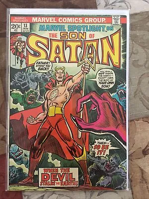 Buy Marvel Spotlight On The Son Of Satan #13, 14, 17, 18, 19 Bronze Age 1st Series • 39.42£